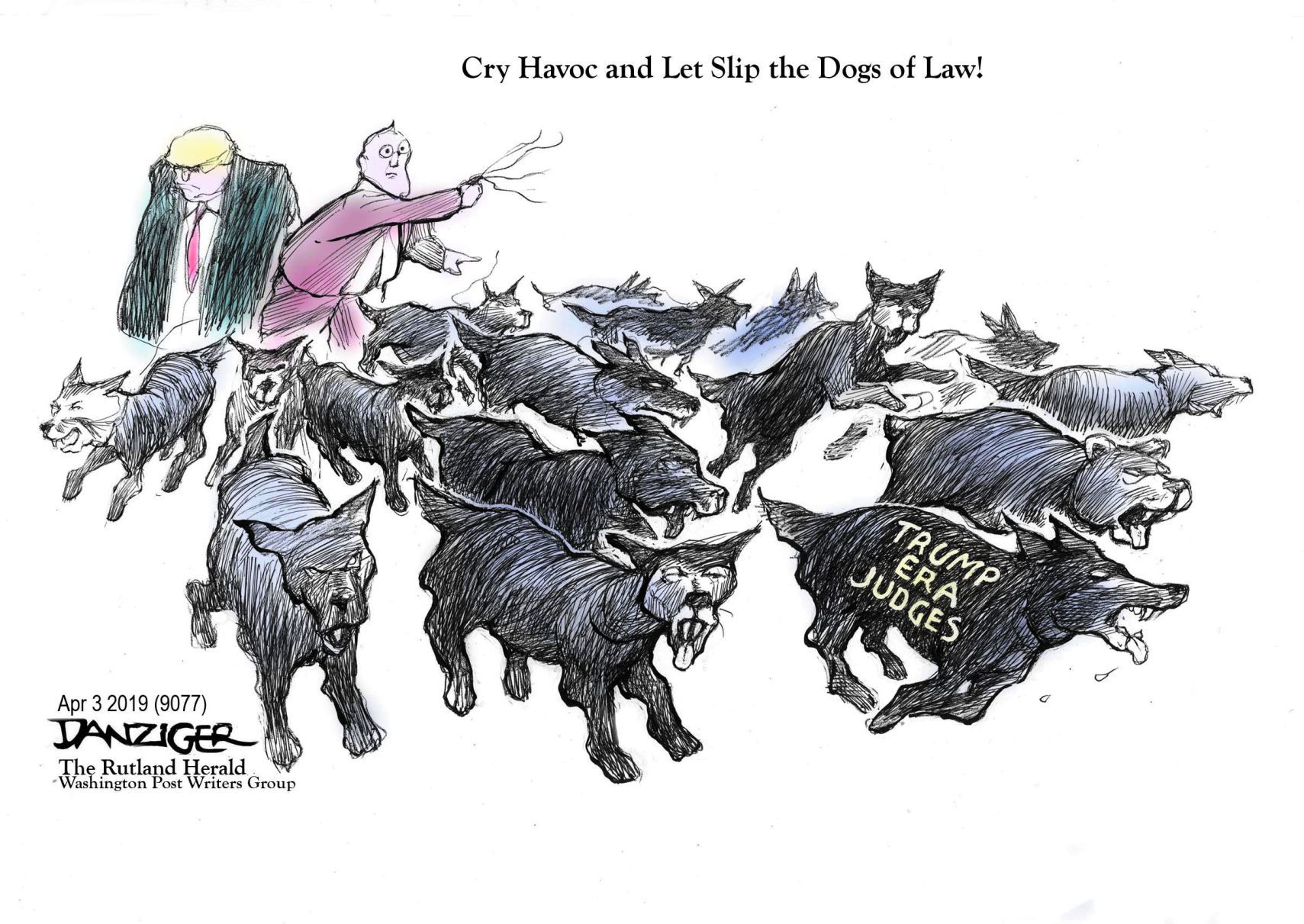 Jeff Danziger cartoon